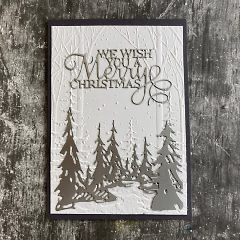 Sizzix Thinlits stanssi – TALL PINES4
