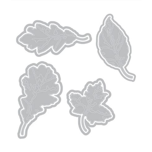 Sizzix Tim Holtz Thinlits stanssi – LEAF PRINT1