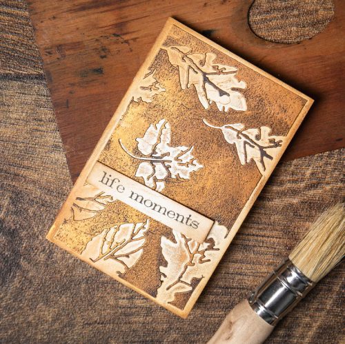 Sizzix Tim Holtz Thinlits stanssi – LEAF PRINT - Image 2