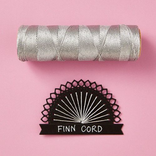 Vivant Finn Cord Metallic Rose Gold – kirjontalanka ruusukulta 100m - Bild 2