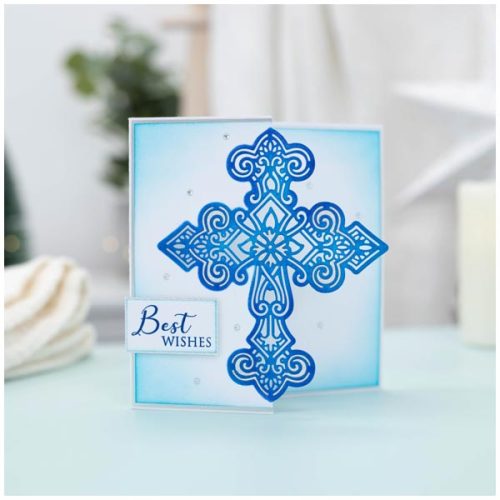 Crafter's Companion Half Create-a-Card stanssi – CELTIC CROSS - Bild 2
