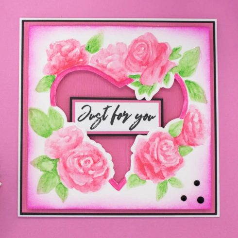 Gemini Cut and Emboss Folder – VIBRANT ROSE1