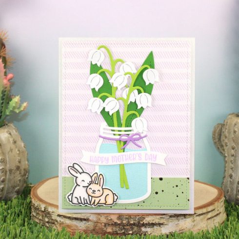 Lawn Fawn stanssi – LOVELY LILY OF THE VALLEY1