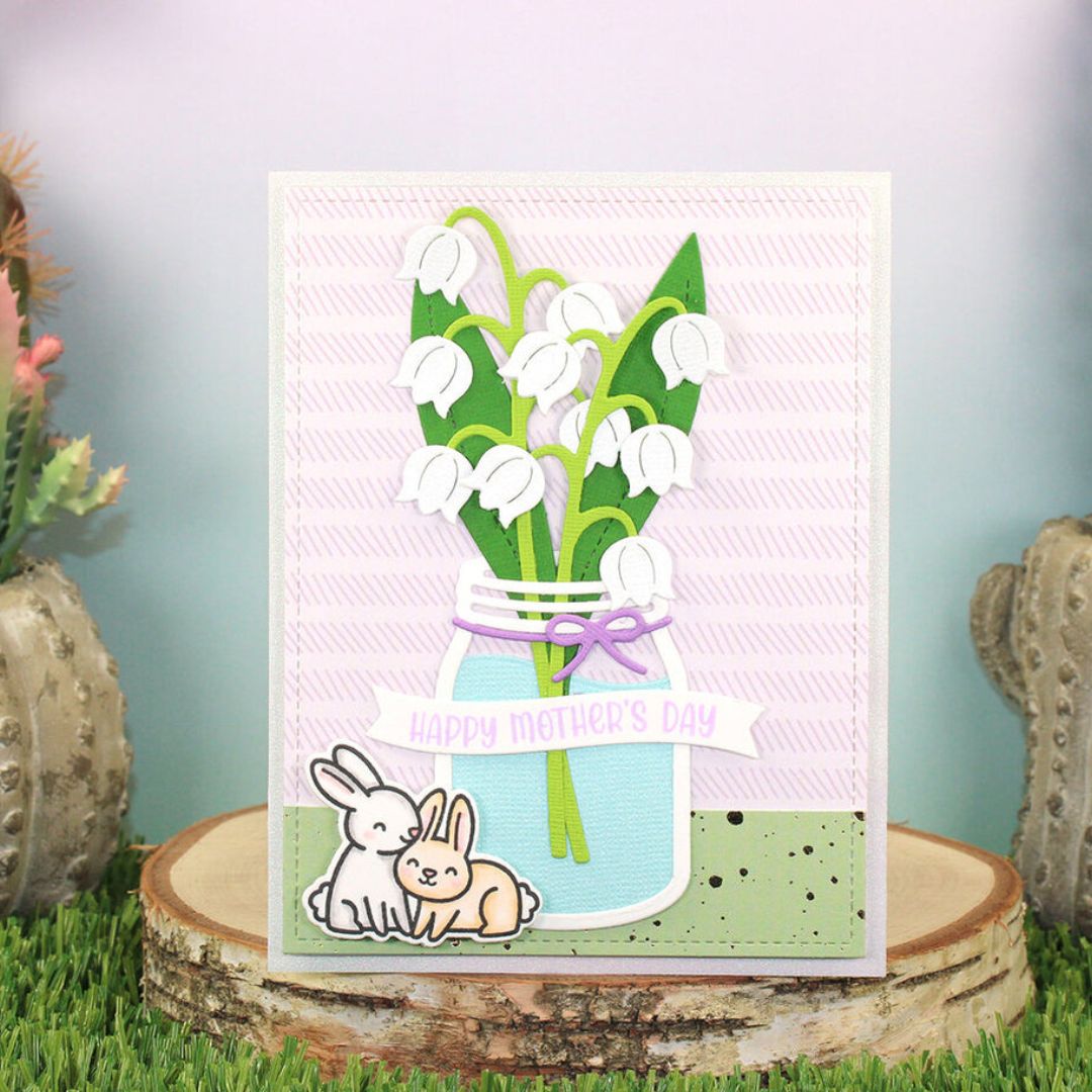 Lawn Fawn stanssi – LOVELY LILY OF THE VALLEY - Image 6