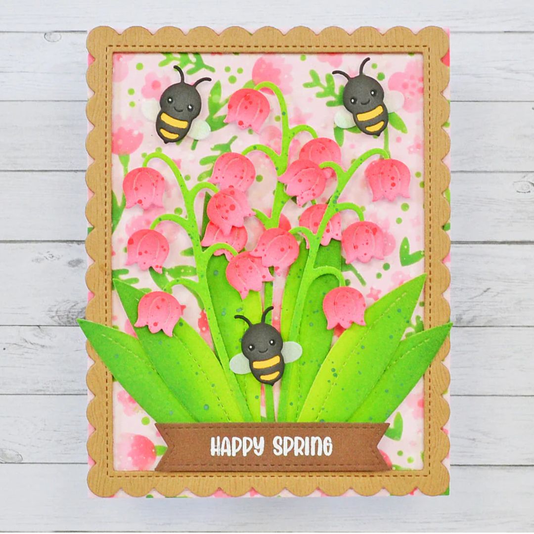 Lawn Fawn stanssi – LOVELY LILY OF THE VALLEY - Image 9