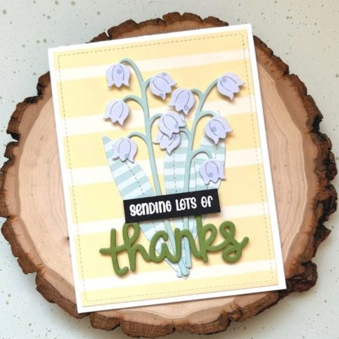 Lawn Fawn stanssi – LOVELY LILY OF THE VALLEY4
