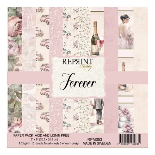 Reprint – Forever paperilajitelma 20,3 x 20,3 cm