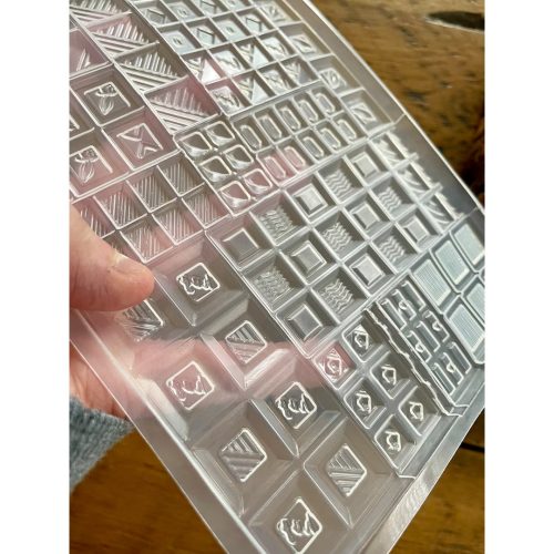 Stamperia – Coffee and Chocolate Bars Soft Mould muotti A5 - Image 3