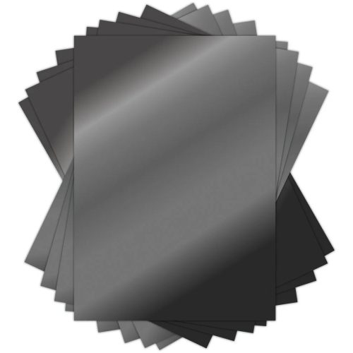 Craft Consortium Mirror Card Gun Metal – Peilikartonki A4 240g (10 kpl) - Image 2
