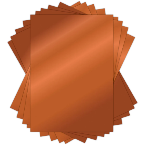 Craft Consortium Mirror Card Copper – Peilikartonki A4 240g (10 kpl) - Image 2