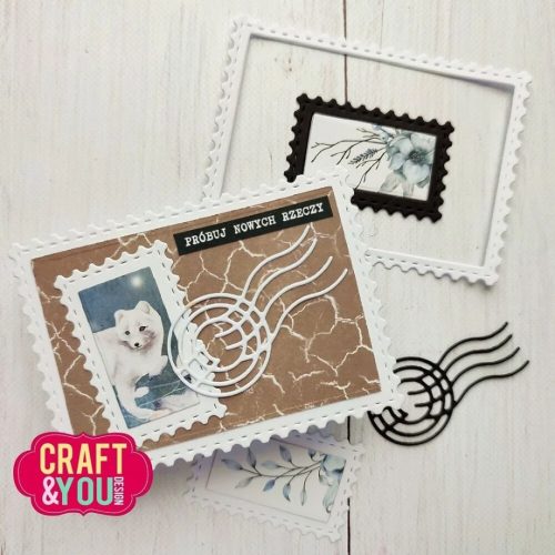 Craft & You Design stanssi – ATC FRAME WITH STAMP - Bild 2