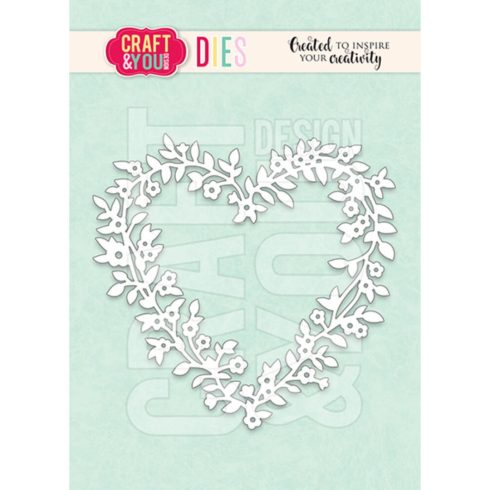 Craft & You Design stanssi – FLOWERHEART FRAME