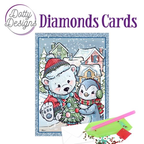Timanttimaalaus Diamond Painting Card