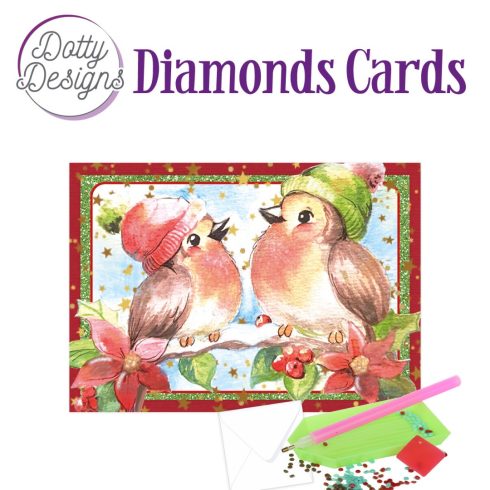 Timanttimaalaus Diamond Painting Card
