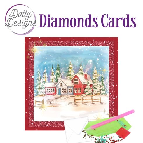 Timanttimaalaus Diamond Painting Card