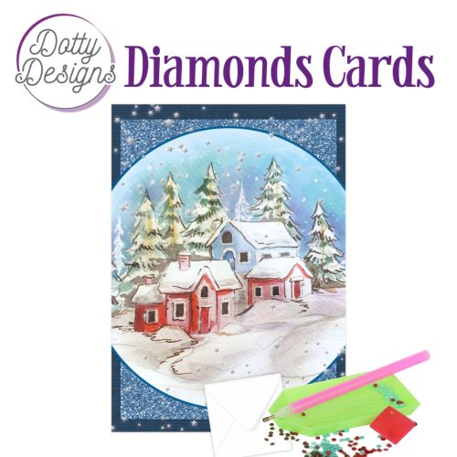 Timanttimaalaus Diamond Painting Card