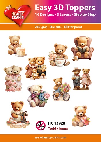 Easy 3D Toppers Hearty Crafts