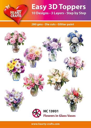 Easy 3D Toppers Hearty Crafts