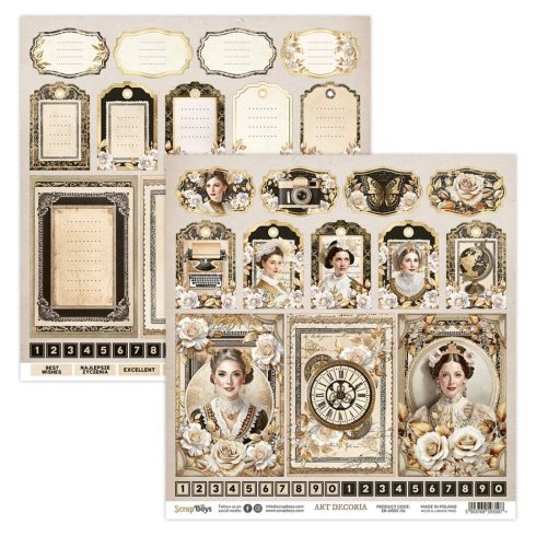 ScrapBoys – Art Decoria paperilehtio 152 x 152 cm7