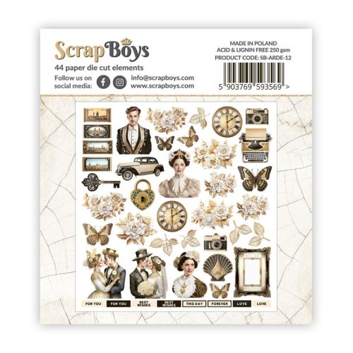 ScrapBoys – Art Decoria leikekuvat (44 kpl) - Image 2