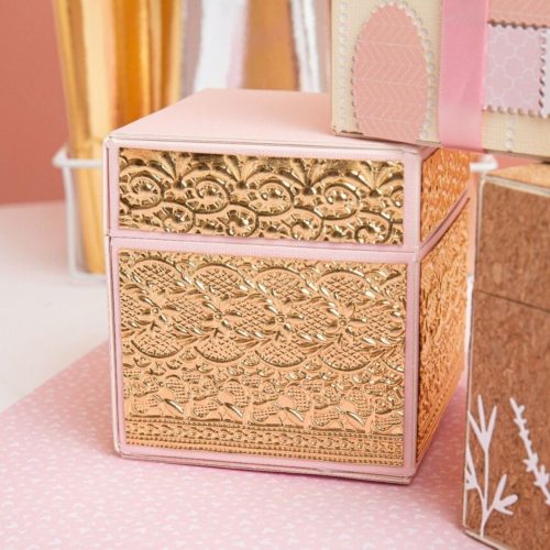 Sizzix 3D kohokuviointikansio Textured Impressions – LACE (A5) - Bild 2