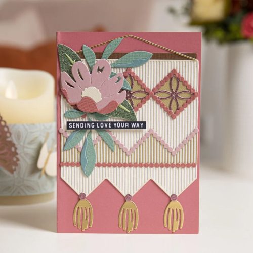Sizzix Thinlits stanssi – LAYERED SUMMER FLOWERS - Image 2