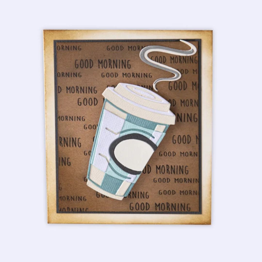 Sizzix Tim Holtz Thinlits Colorize stanssi – CAFÉ - Bild 2
