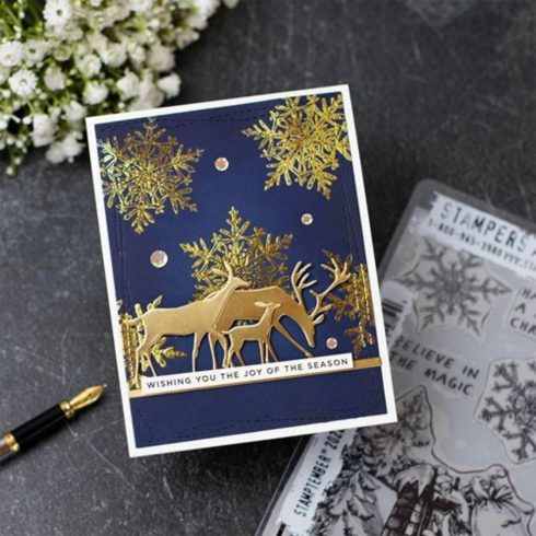 Sizzix Tim Holtz Thinlits stanssi – DARLING DEER 1 1