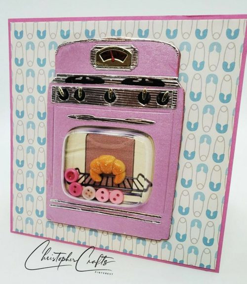 Sizzix Tim Holtz Thinlits stanssi – RETRO OVEN - Image 2