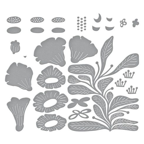 Spellbinders stanssi – FRESH PICKET ANGEL TRUMPETS 1 1