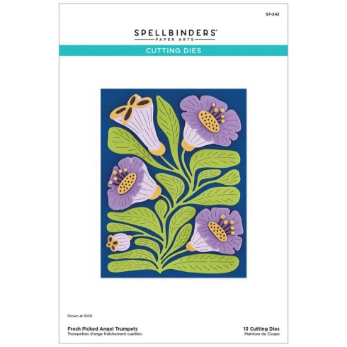 Spellbinders stanssi – FRESH PICKET ANGEL TRUMPETS