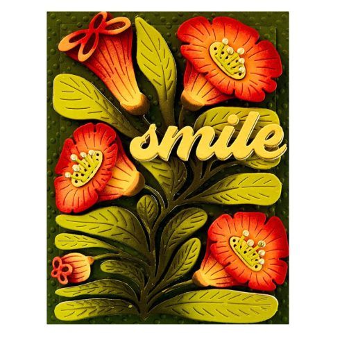 Spellbinders stanssi – FRESH PICKET ANGEL TRUMPETS 3