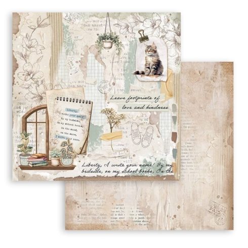 Stamperia – Secret Diary paperilajitelma 1