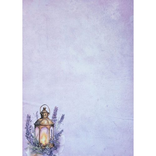 Studio Light Die-Cut Designer Paper Pad – Lavender Season paperilehtiö A4 - Image 6