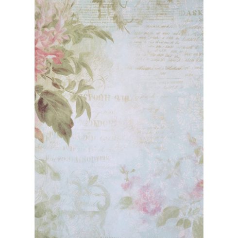 Studio Light Die Cut Designer Paper Pad – Shabby Chic paperilehtio A4 4