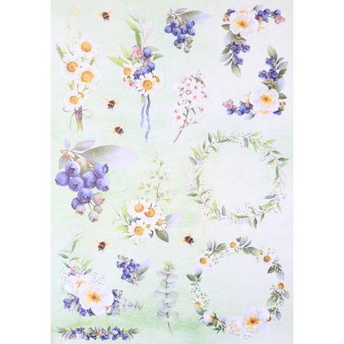 Studio Light Die-Cut Designer Paper Pad – Sunny Summer paperilehtiö A4 - Image 3