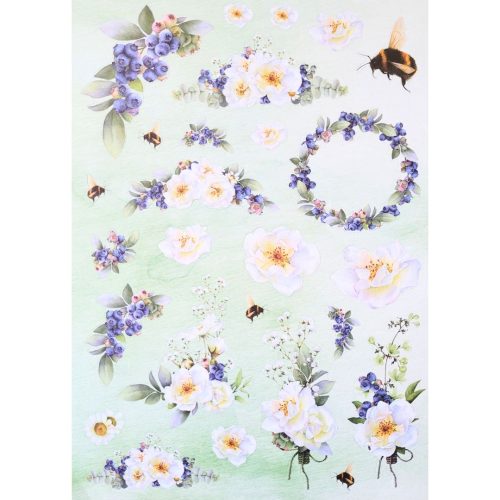 Studio Light Die-Cut Designer Paper Pad – Sunny Summer paperilehtiö A4 - Image 2