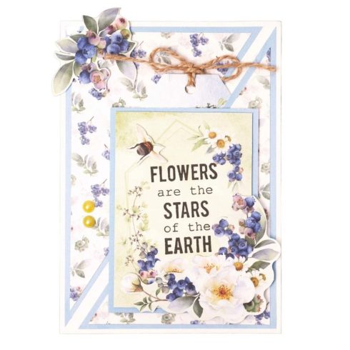 Studio Light Die Cut Designer Paper Pad – Sunny Summer paperilehtio A4 2