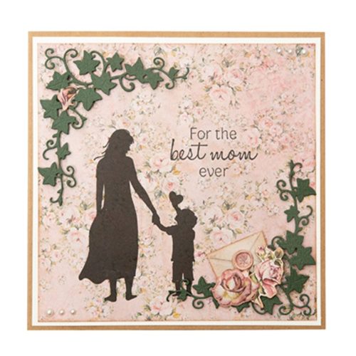 Studio Light Designer Paper Pad –  Vintage Diaries Background paperilehtiö 20 x 20 cm - Bild 3