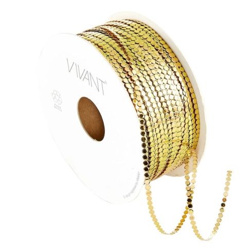 Vivant Circle Cord Rose Gold – koristenauha kulta 50m (1)