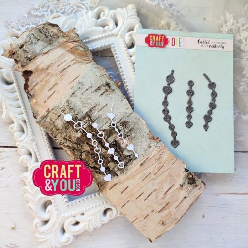 Craft & You Design stanssi – DECORATIVE HANGING STRIPS 1 - Image 2