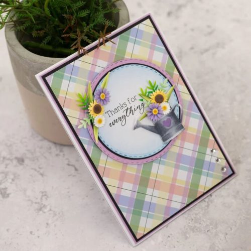 Crafter's Companion stanssi – WATERING CAN AND FLORALS - Bild 2