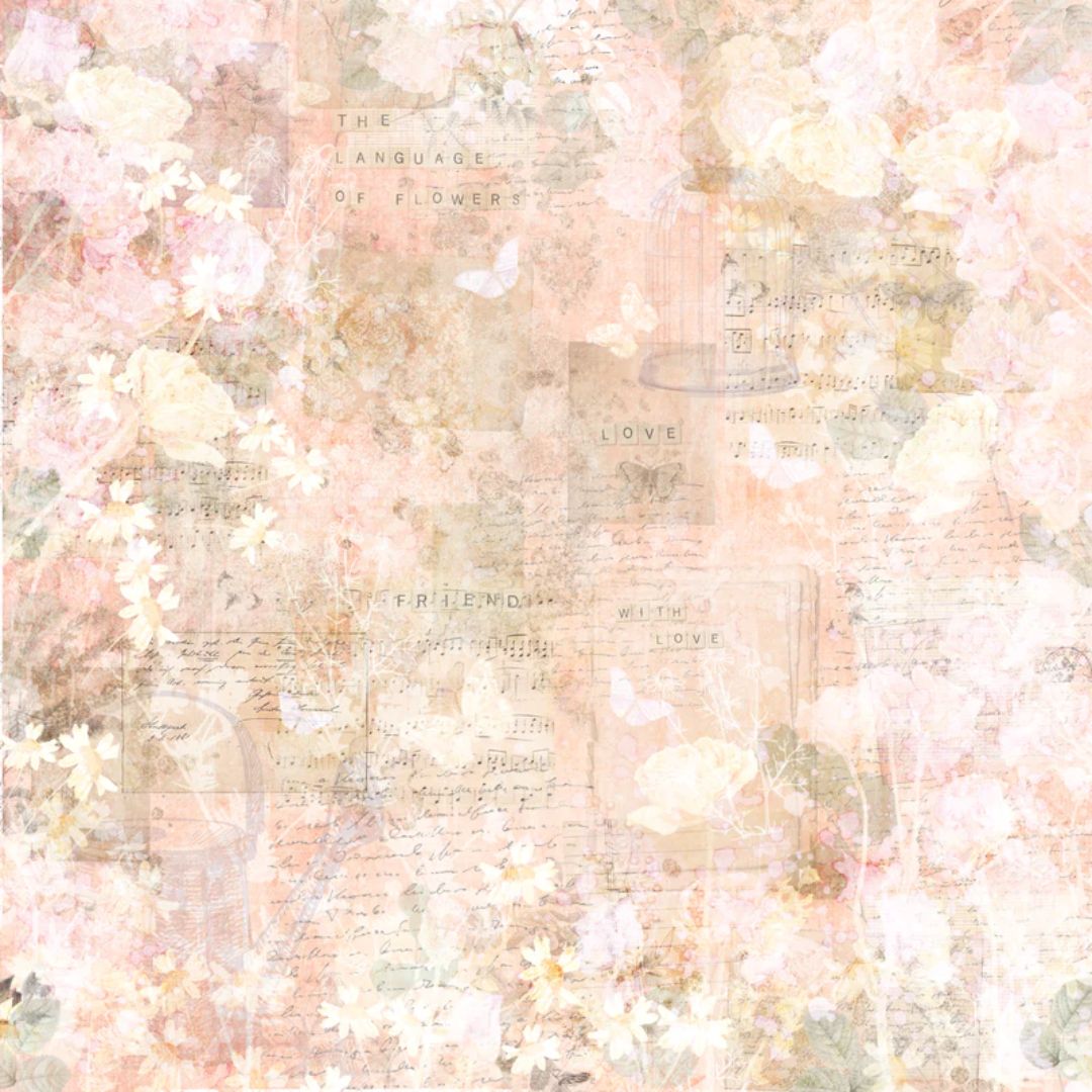Crafter's Companion – Floral Scrapbook paperilehtiö 30 x 30 cm - Image 18
