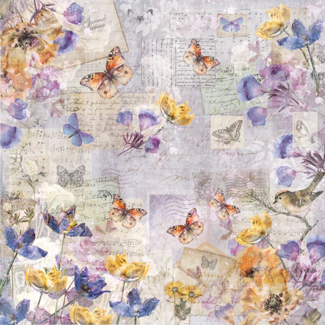Crafter's Companion – Floral Scrapbook paperilehtiö 30 x 30 cm - Image 6
