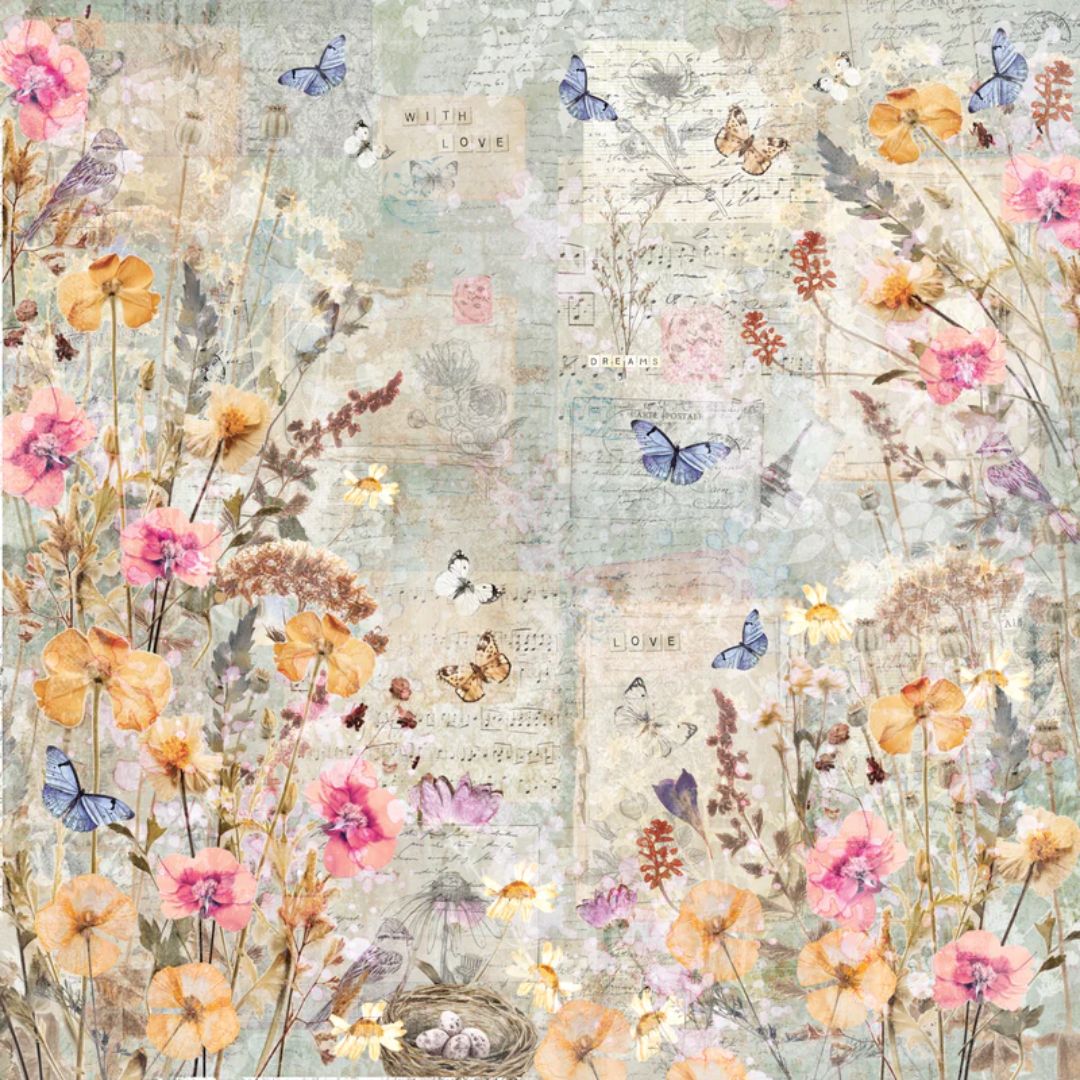 Crafter's Companion – Floral Scrapbook paperilehtiö 30 x 30 cm - Image 8