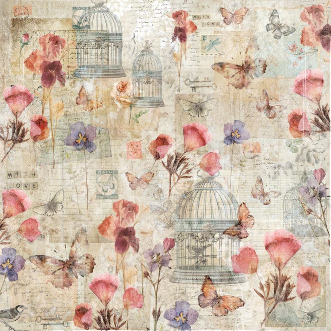 Crafter's Companion – Floral Scrapbook paperilehtiö 30 x 30 cm - Image 11
