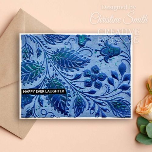 Creative Expressions 3D kohokuviointikansio – FOLK ART BLOOMS - Image 2