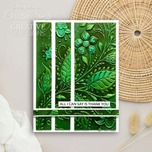 Creative Expressions 3D kohokuviointikansio – FOLK ART BLOOMS 5