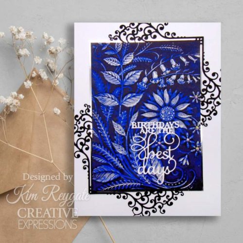 Creative Expressions Colouring Stencil sapluunat – SUNSHINE SERENADE (2kpl) - Image 4