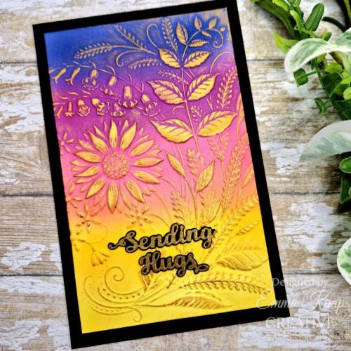 Creative Expressions 3D kohokuviointikansio – SUNSHINE SERENADE - Image 3